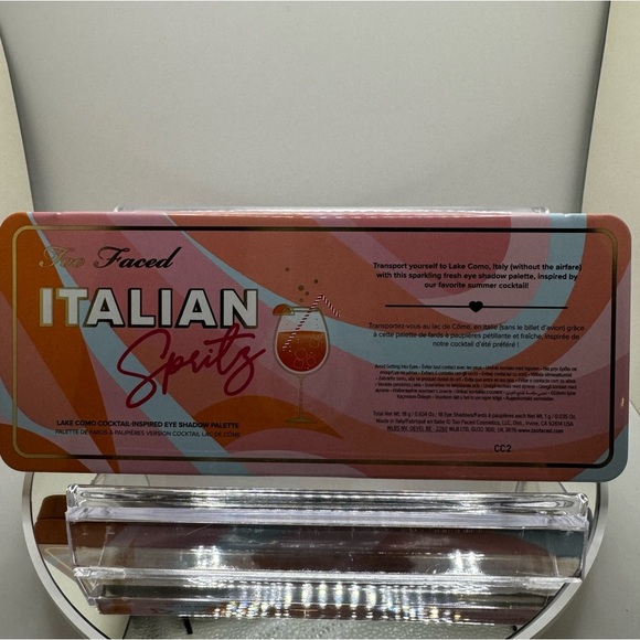 Too-Faced - Italian Spritz - Lake Como inspired eye shadow Palette - NWT - Picture 4 of 7